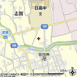 和歌山県日高郡日高町志賀20周辺の地図