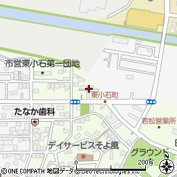 福岡県北九州市若松区東小石町10周辺の地図