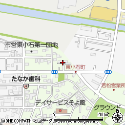 福岡県北九州市若松区東小石町10-6周辺の地図