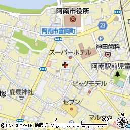 フィットタウン富岡周辺の地図