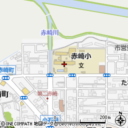 北九州市立赤崎小学校周辺の地図