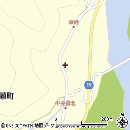 徳島県阿南市深瀬町中洲周辺の地図