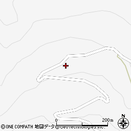 徳島県美馬市木屋平森遠600周辺の地図