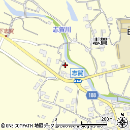 和歌山県日高郡日高町志賀463-8周辺の地図