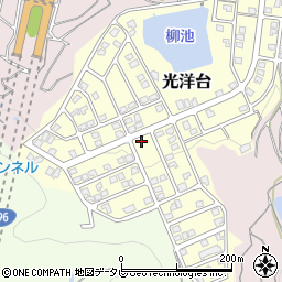 光洋台緑地A周辺の地図