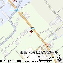 ローソン西条石田店周辺の地図