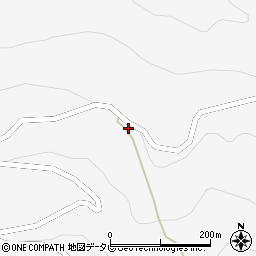 徳島県美馬市木屋平森遠115周辺の地図