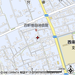 愛媛県西条市明屋敷419周辺の地図