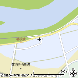 徳島県阿南市楠根町（南原）周辺の地図