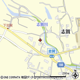 和歌山県日高郡日高町志賀436-8周辺の地図