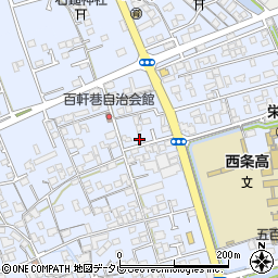 愛媛県西条市明屋敷425周辺の地図