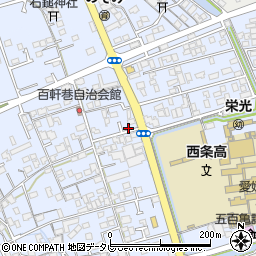 愛媛県西条市明屋敷426周辺の地図