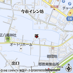 徳島県阿南市宝田町郡周辺の地図