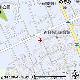 愛媛県西条市明屋敷381周辺の地図