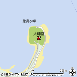 大師堂周辺の地図