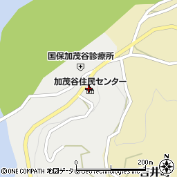 阿南市加茂谷住民センター周辺の地図