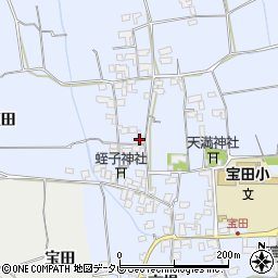 徳島県阿南市宝田町梅の本周辺の地図
