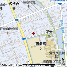 愛媛県西条市明屋敷434周辺の地図