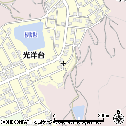 愛媛県松山市光洋台2-41周辺の地図