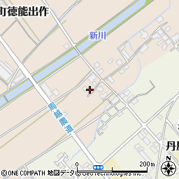 愛媛県西条市丹原町古田121-2周辺の地図