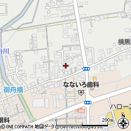 愛媛県西条市朔日市46周辺の地図
