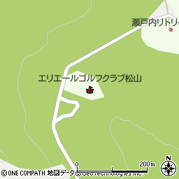 エリエールゴルフクラブ松山周辺の地図