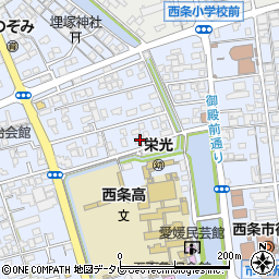 愛媛県西条市明屋敷449周辺の地図