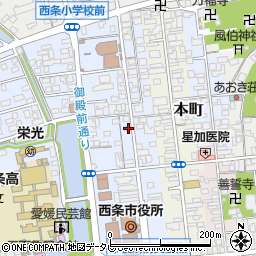 愛媛県西条市明屋敷139周辺の地図