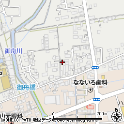 愛媛県西条市朔日市374周辺の地図