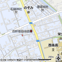 愛媛県西条市明屋敷472-6周辺の地図