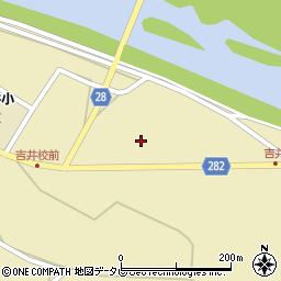徳島県阿南市吉井町地神南周辺の地図