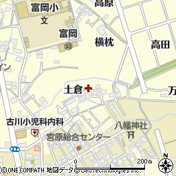 朝日新聞社阿南通信局周辺の地図