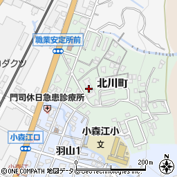 福岡県北九州市門司区北川町5周辺の地図