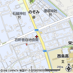 愛媛県西条市明屋敷563周辺の地図