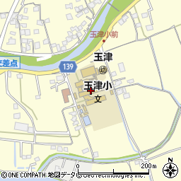 西条市立玉津小学校周辺の地図