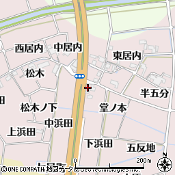 徳島県阿南市七見町（野々ケ門）周辺の地図