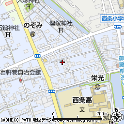 愛媛県西条市明屋敷568周辺の地図