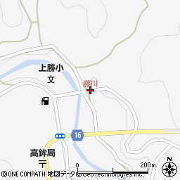 藤川周辺の地図