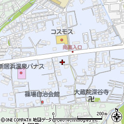 ローソン新居浜篠場町店周辺の地図