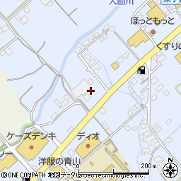 壬生川丹原線周辺の地図