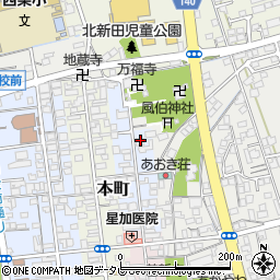 愛媛県西条市明屋敷25-1周辺の地図