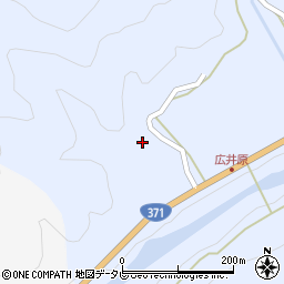 和歌山県田辺市龍神村廣井原129周辺の地図