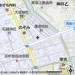 愛媛県西条市明屋敷670周辺の地図
