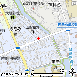 愛媛県西条市明屋敷718周辺の地図