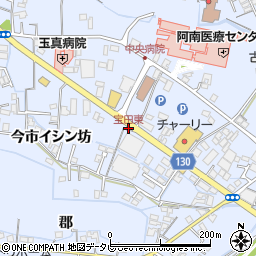 宝田東周辺の地図
