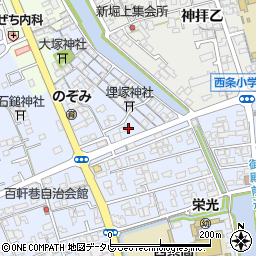 愛媛県西条市明屋敷676周辺の地図