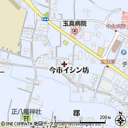 徳島県阿南市宝田町今市イシン坊周辺の地図