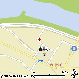 徳島県阿南市吉井町（原）周辺の地図
