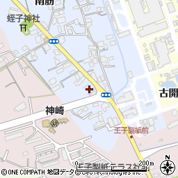 徳島県阿南市福村町南筋110-1周辺の地図