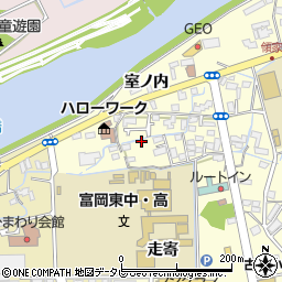徳島県阿南市領家町本荘ケ内周辺の地図